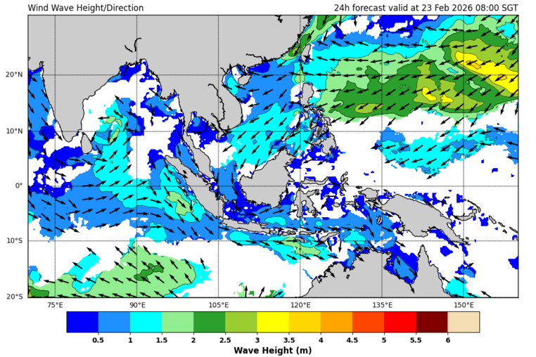 24 hour wave forecast