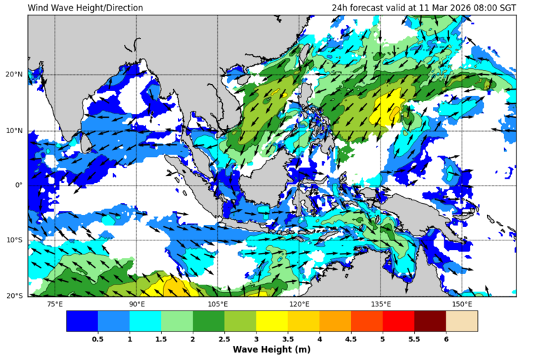 24 hour wave forecast