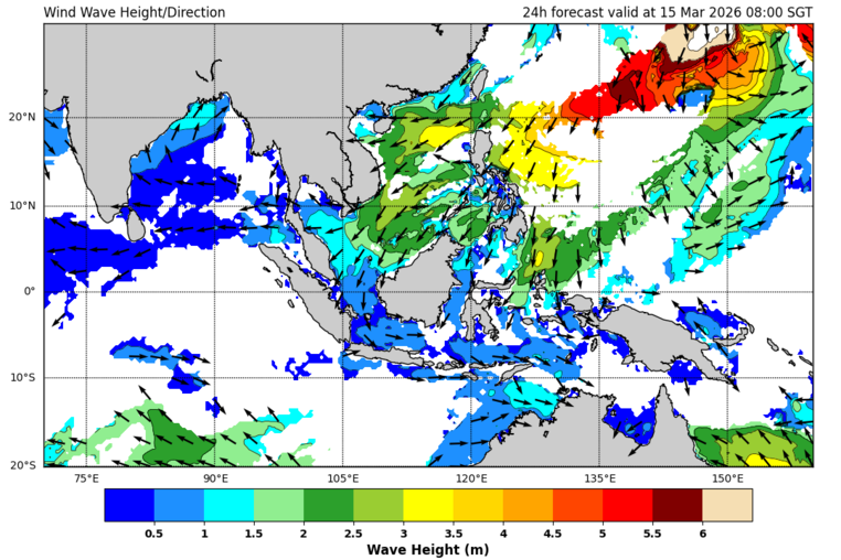 24 hour wave forecast