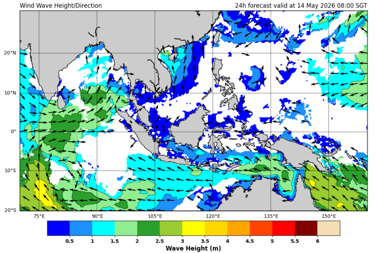 24 hour wave forecast