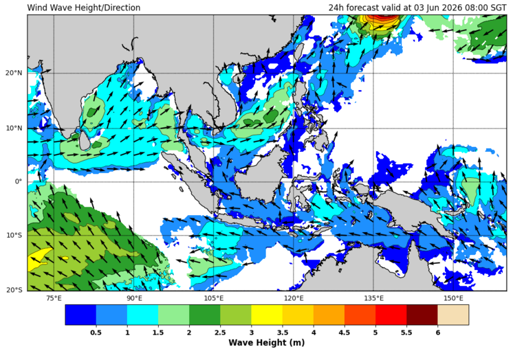 24 hour wave forecast