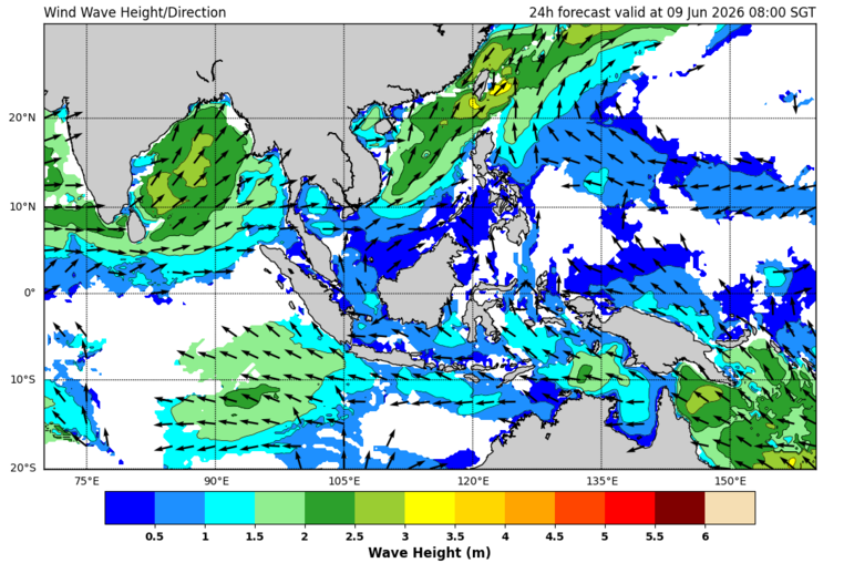 24 hour wave forecast