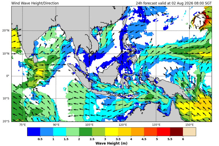 24 hour wave forecast