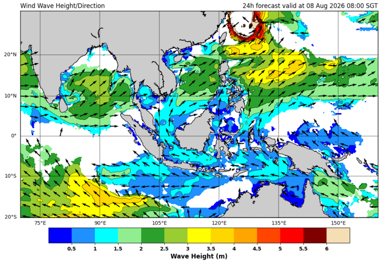 24 hour wave forecast