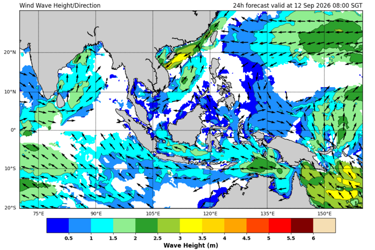 24 hour wave forecast