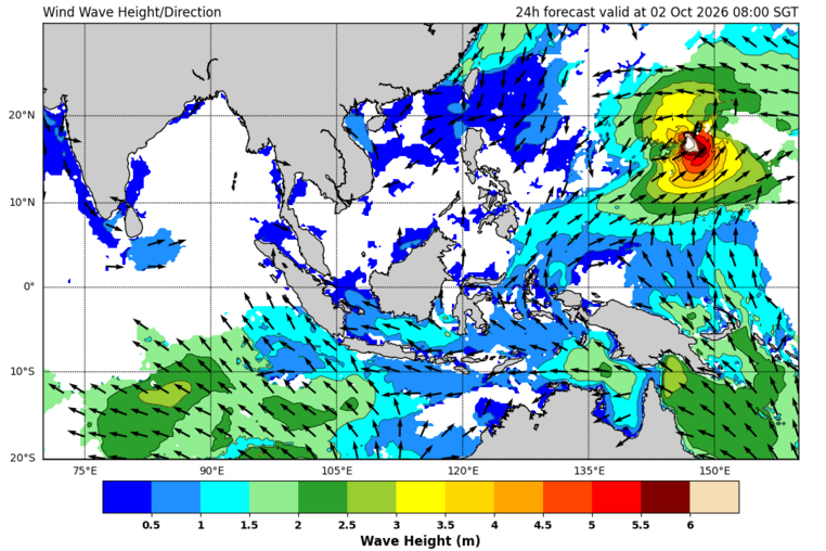 24 hour wave forecast