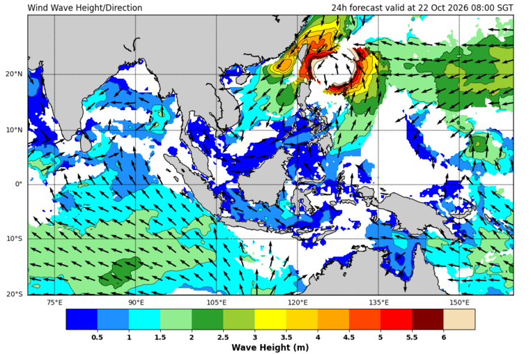 24 hour wave forecast