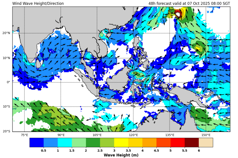 48 hour wave forecast