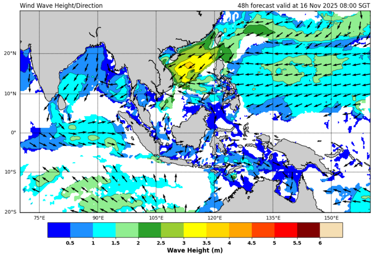 48 hour wave forecast