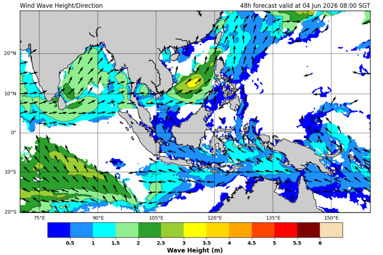 48 hour wave forecast