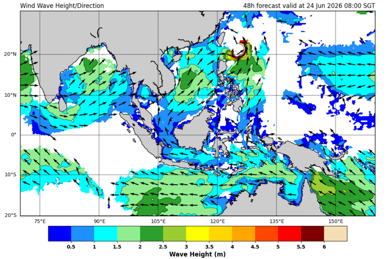 48 hour wave forecast