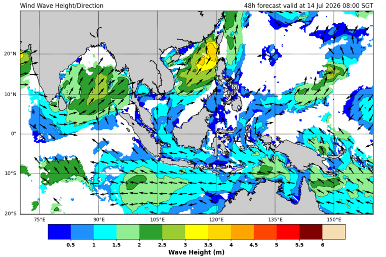 48 hour wave forecast
