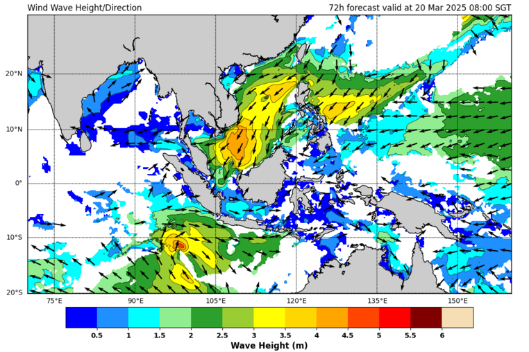 72 hour wave forecast