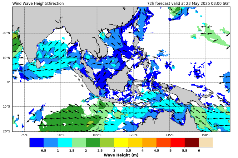 72 hour wave forecast