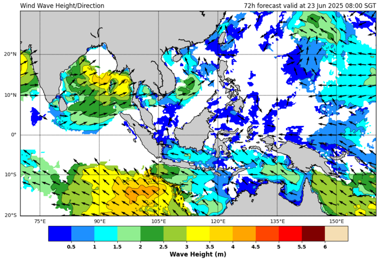 72 hour wave forecast