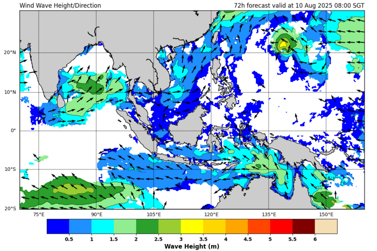 72 hour wave forecast