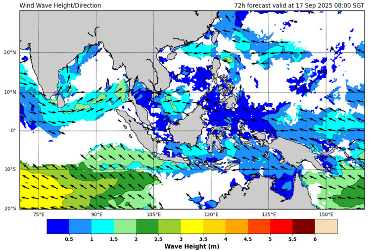 72 hour wave forecast