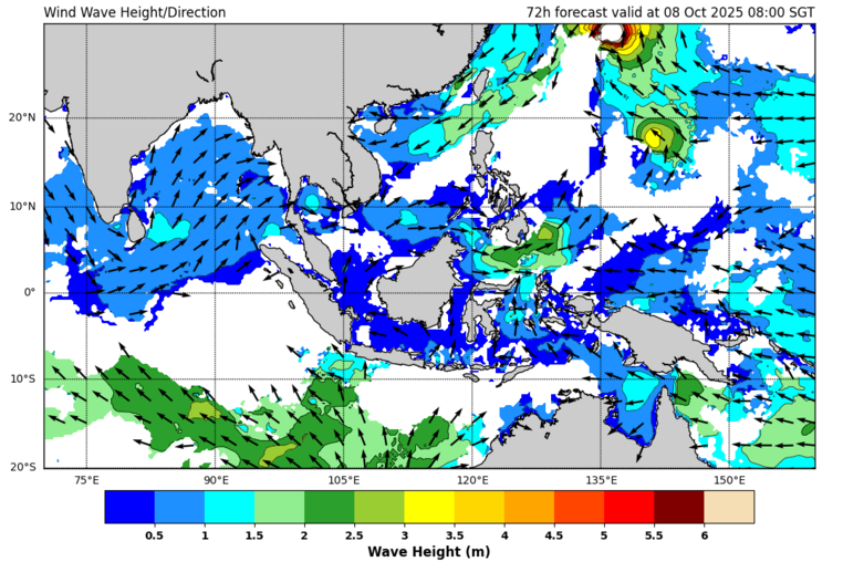 72 hour wave forecast