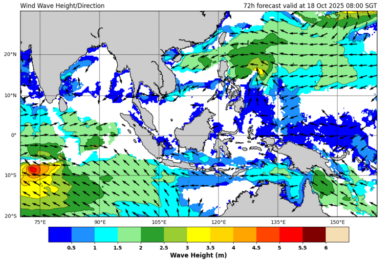 72 hour wave forecast