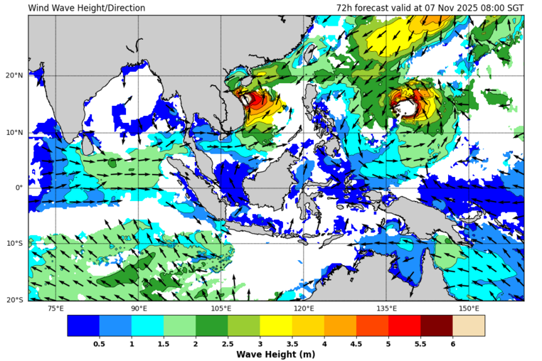 72 hour wave forecast