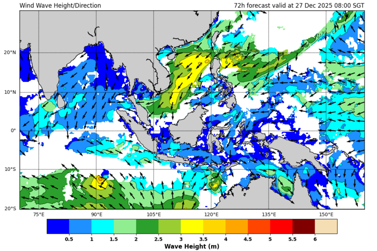 72 hour wave forecast
