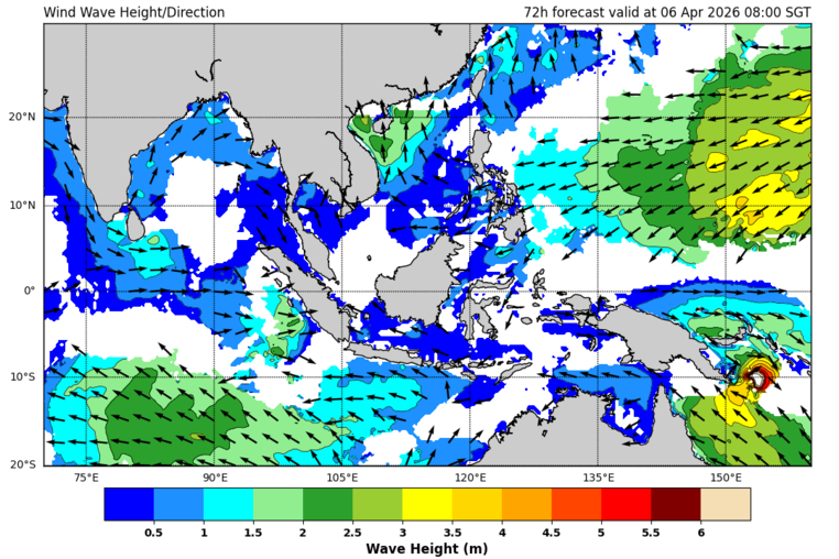 72 hour wave forecast