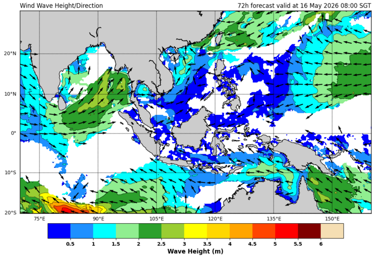 72 hour wave forecast