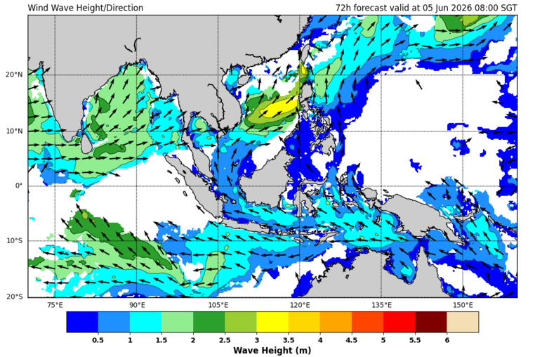 72 hour wave forecast