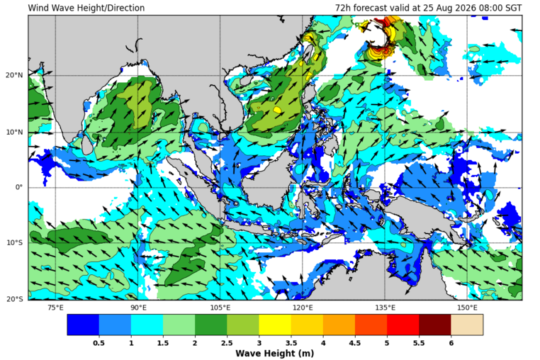 72 hour wave forecast
