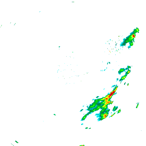 Rain areas 240 km around Singapore