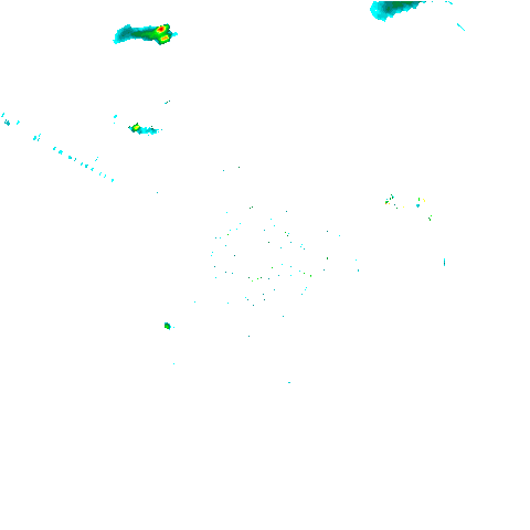 Rain areas 240 km around Singapore
