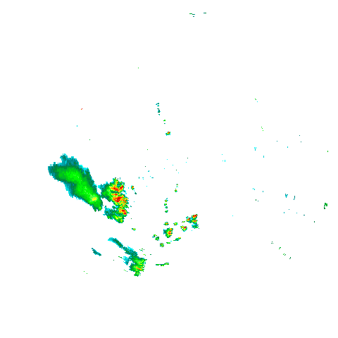 Rain areas 480 km around Singapore