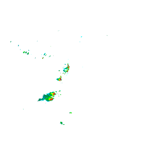 Rain areas 480 km around Singapore