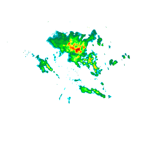 Rain areas 480 km around Singapore