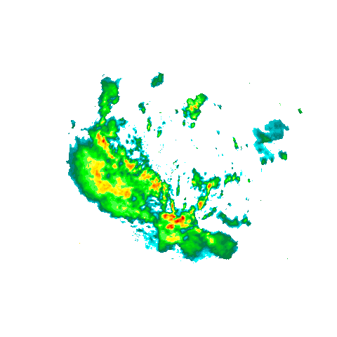 Rain areas 480 km around Singapore