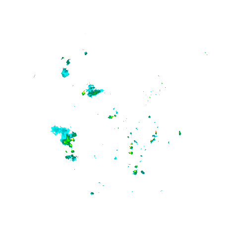 Rain areas 480 km around Singapore