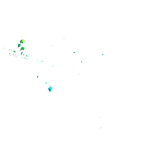 Rain areas 480 km around Singapore