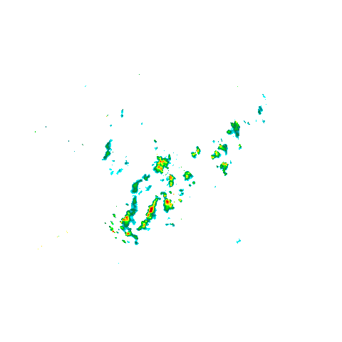 Rain areas 480 km around Singapore