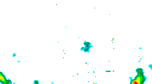 Rain areas over Singapore