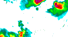 Rain areas over Singapore