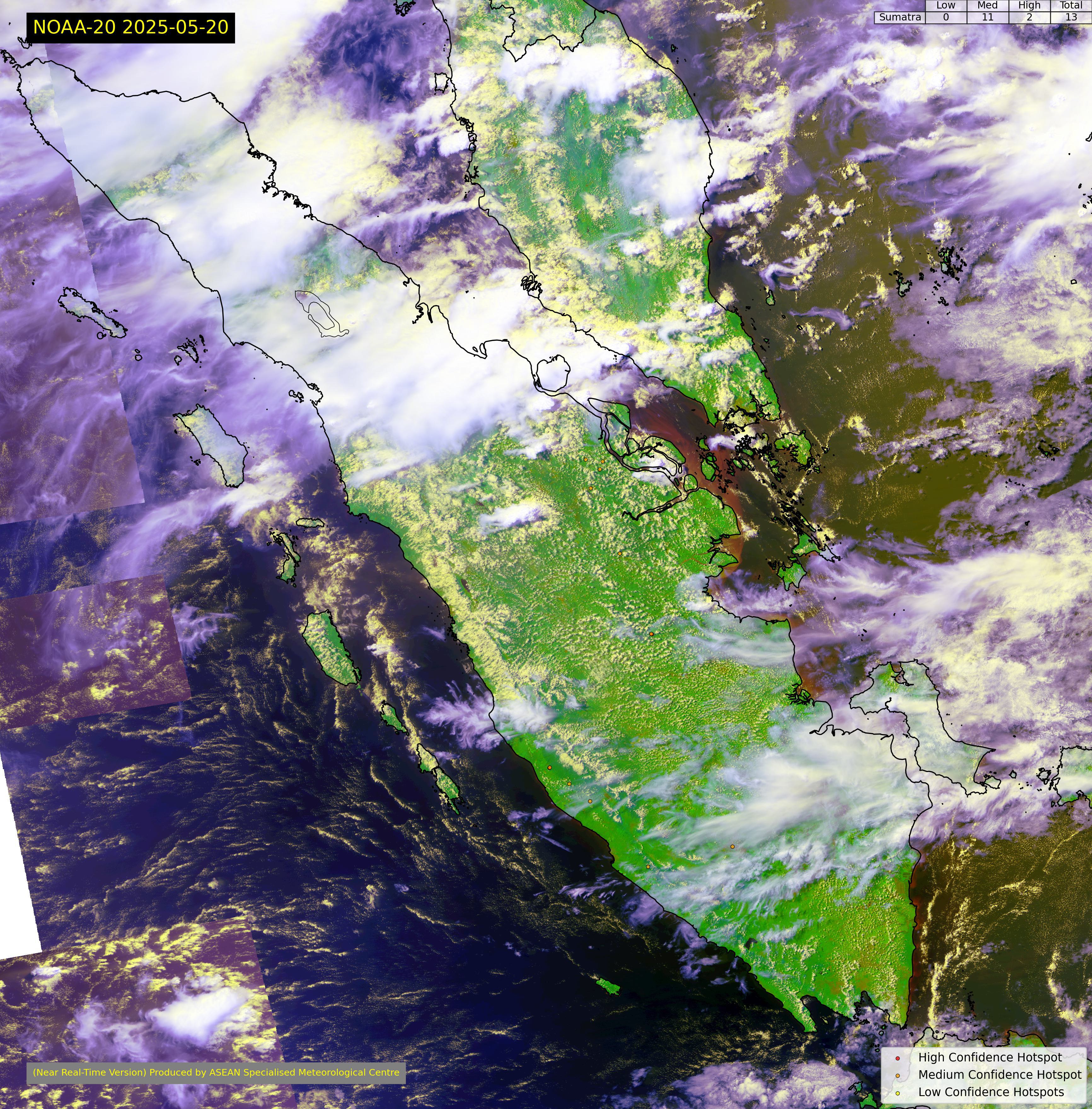 Latest NOAA satellite image