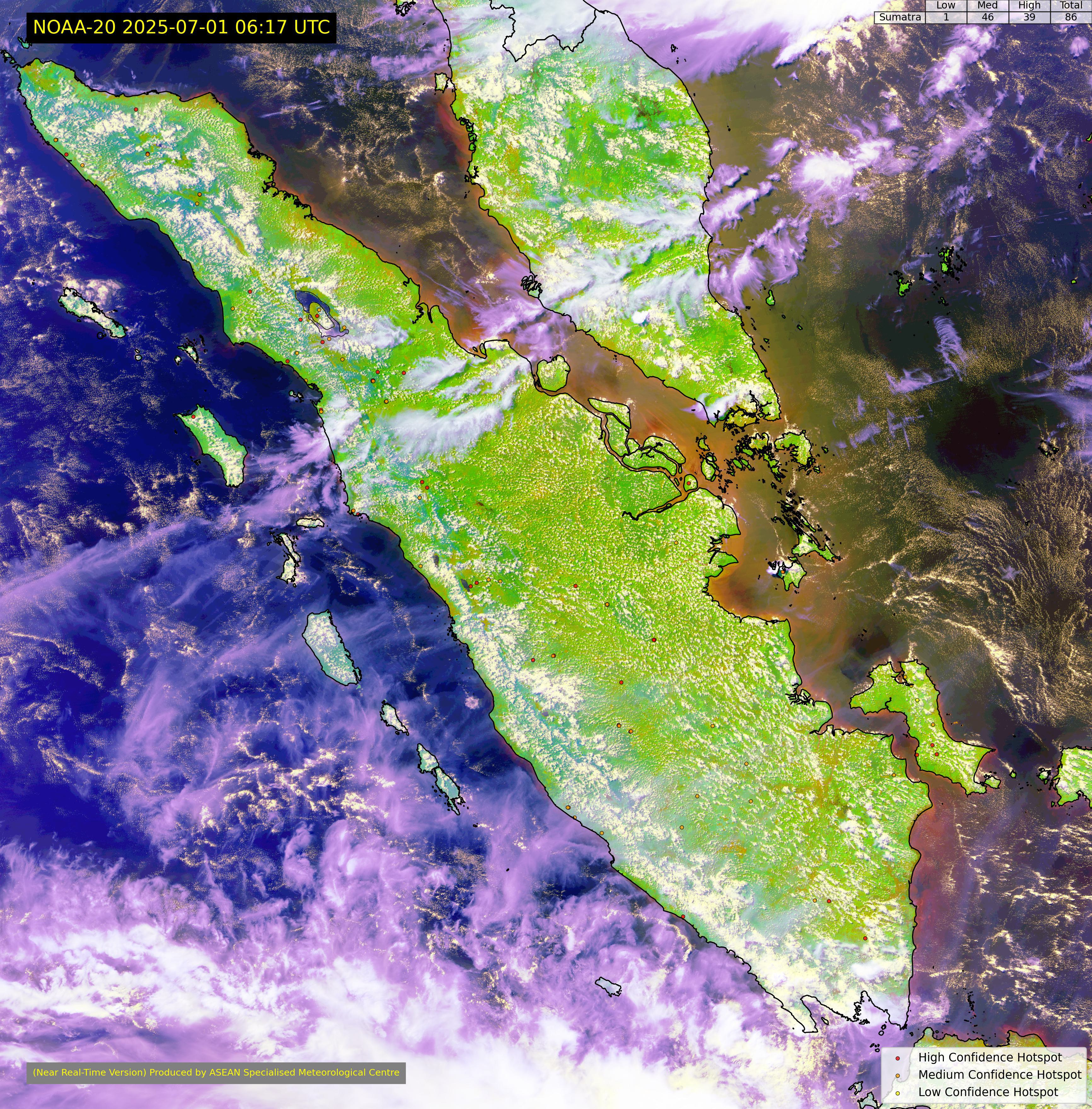Latest NOAA satellite image