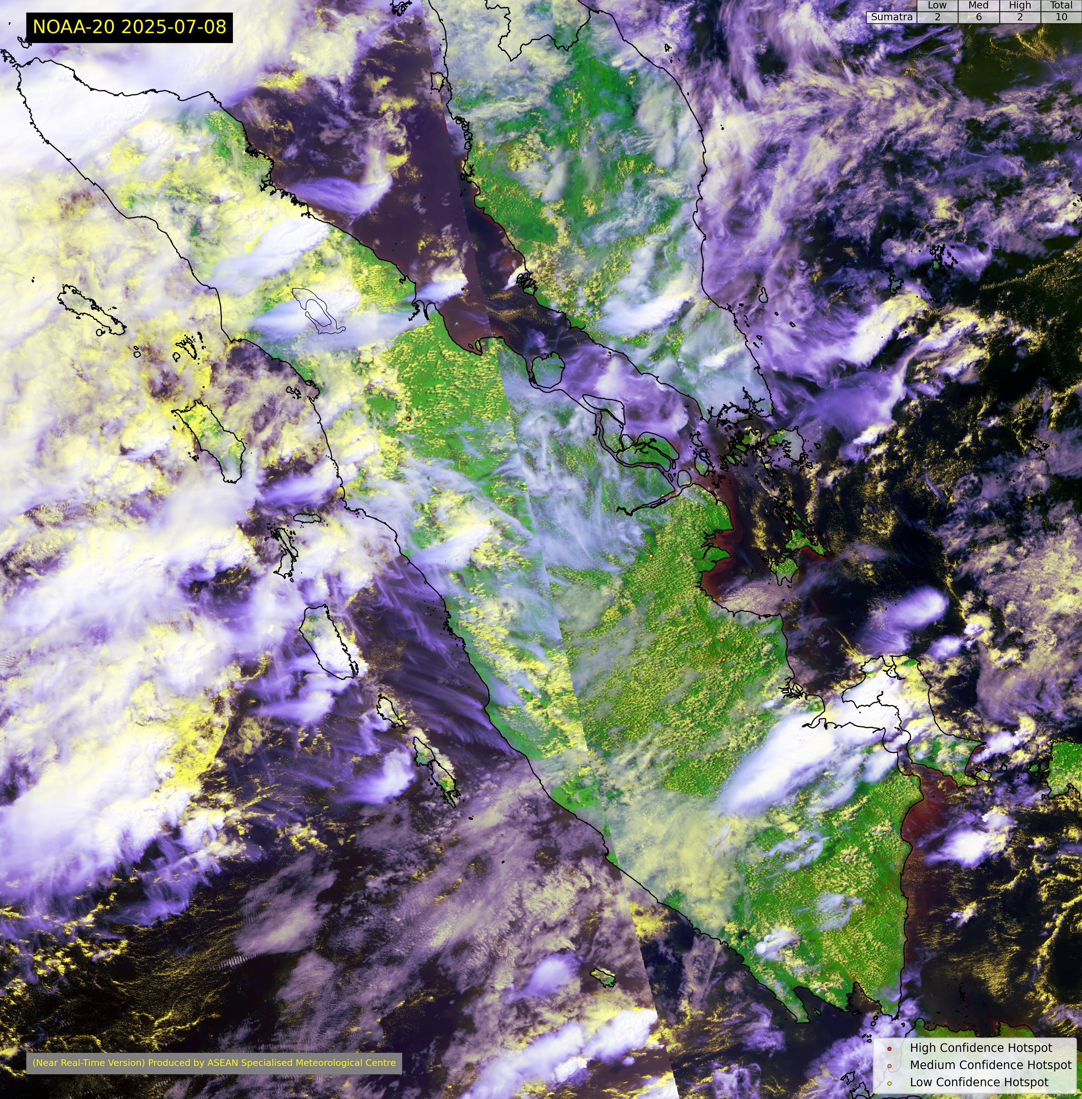 Latest NOAA satellite image