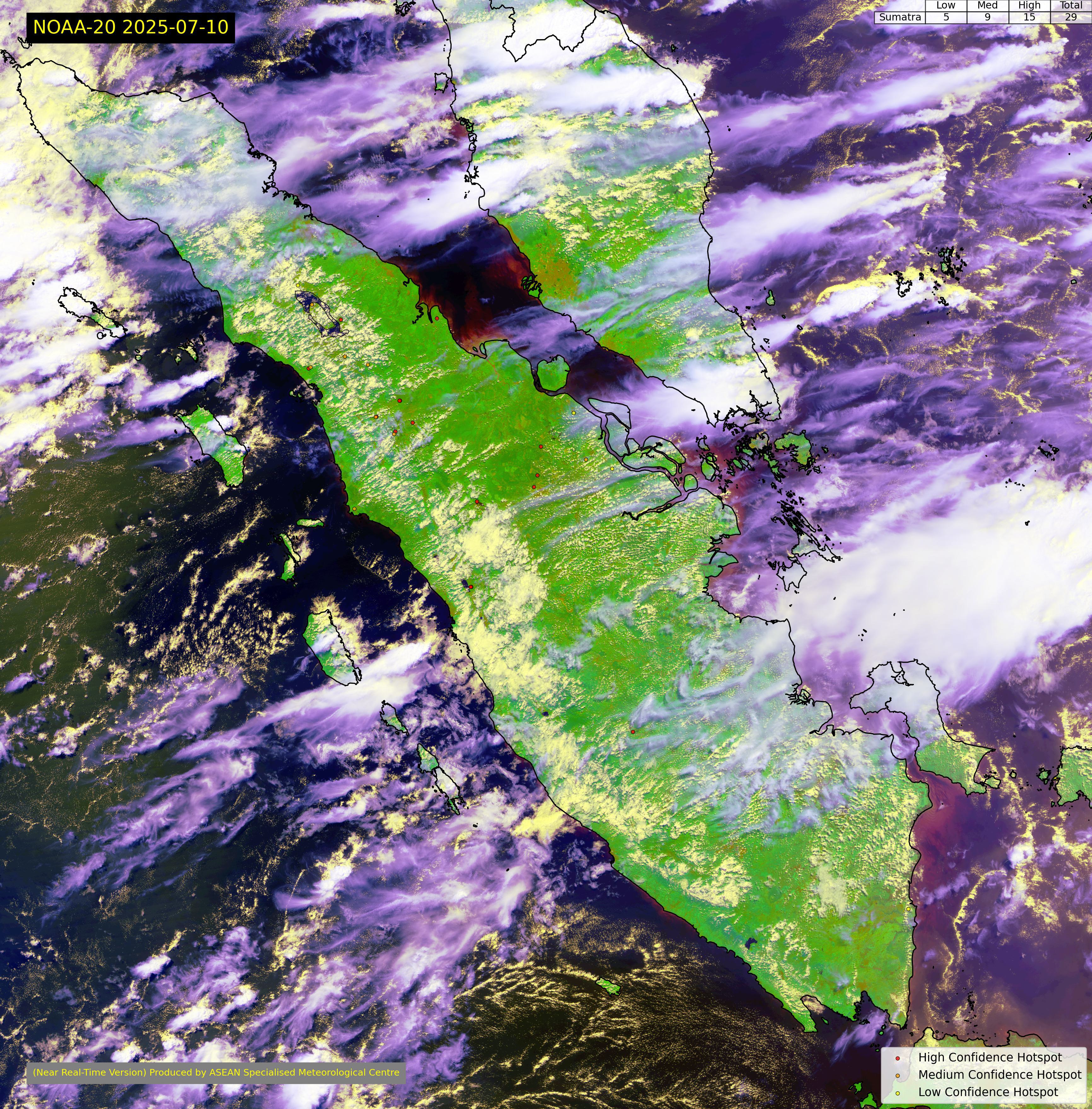 Latest NOAA satellite image