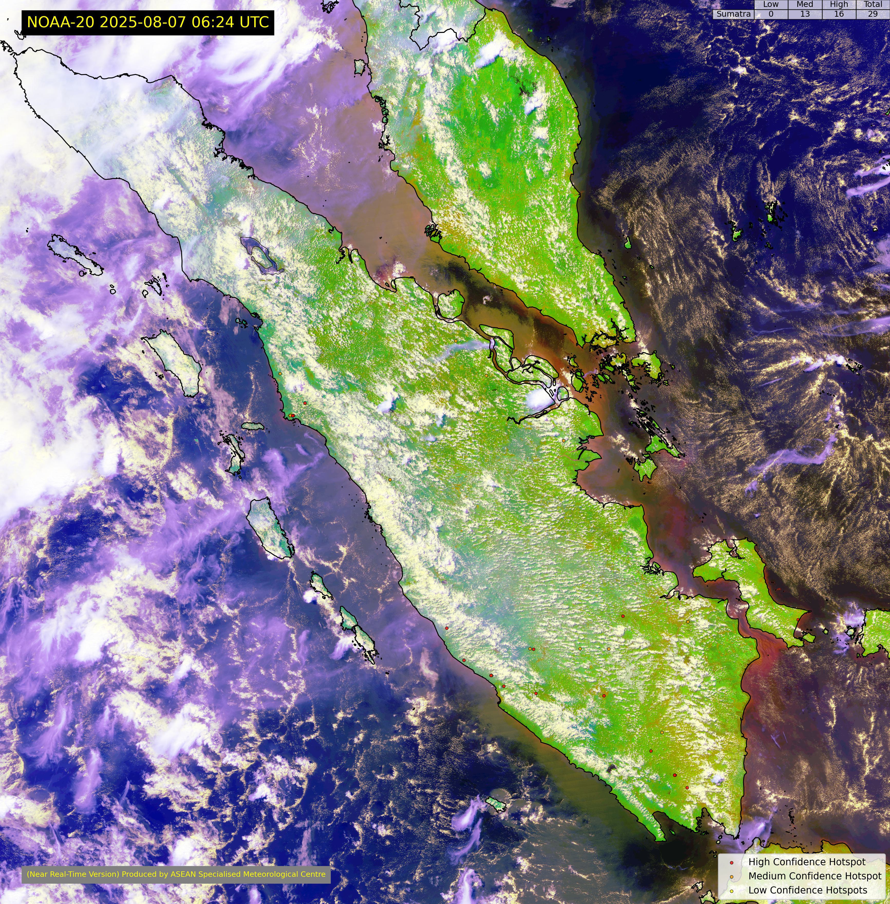 Latest NOAA satellite image