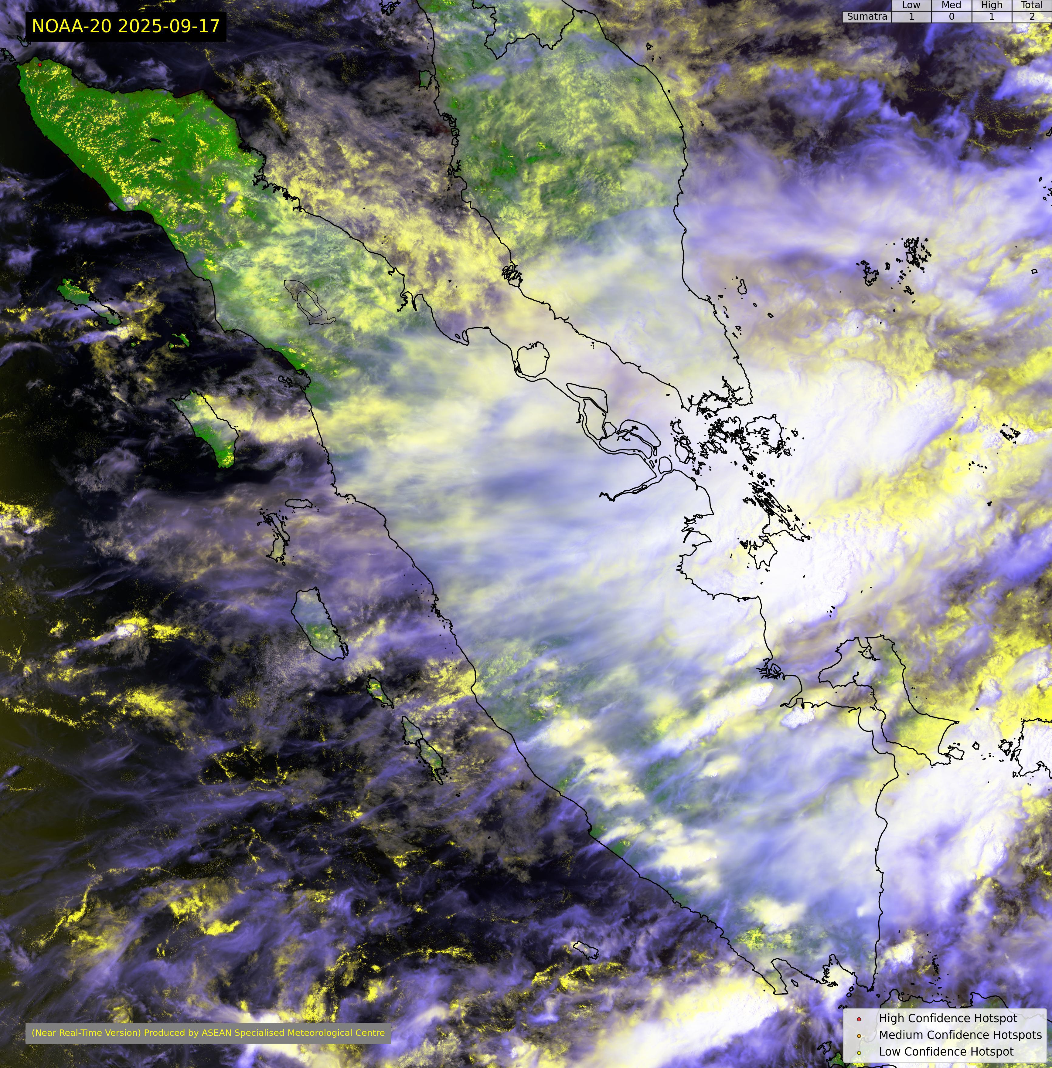 Latest NOAA satellite image
