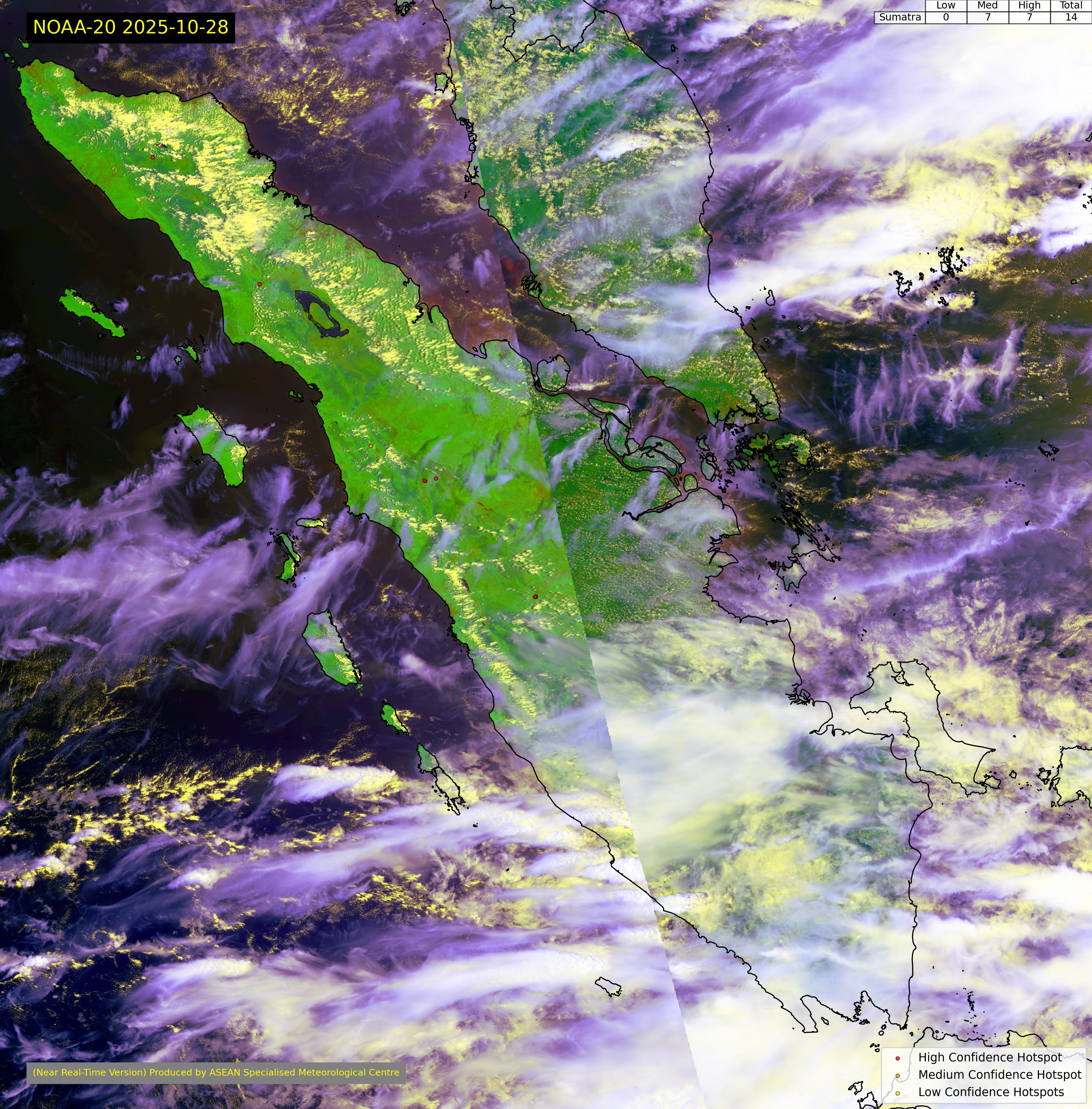 Latest NOAA satellite image