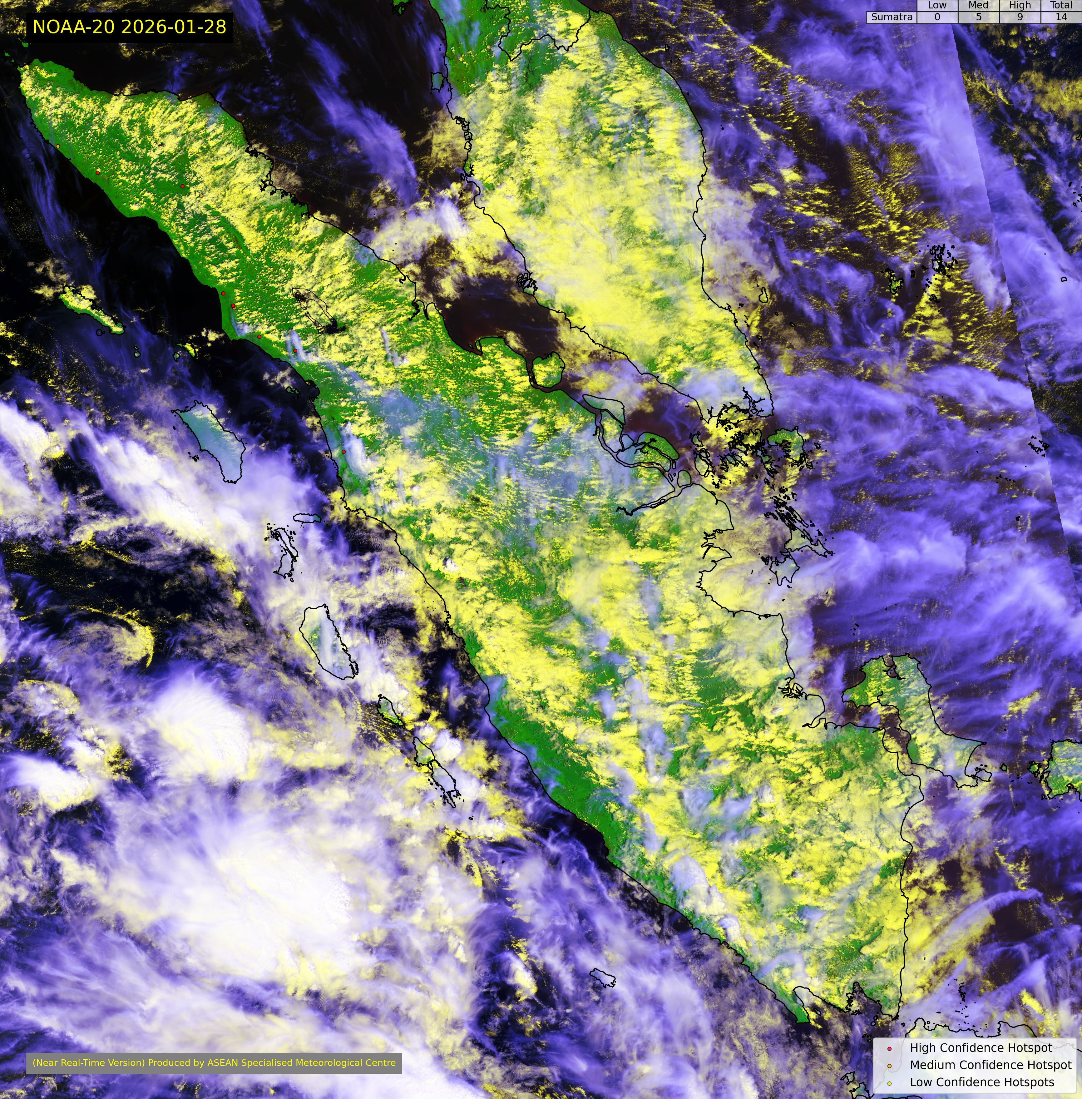 Latest NOAA satellite image