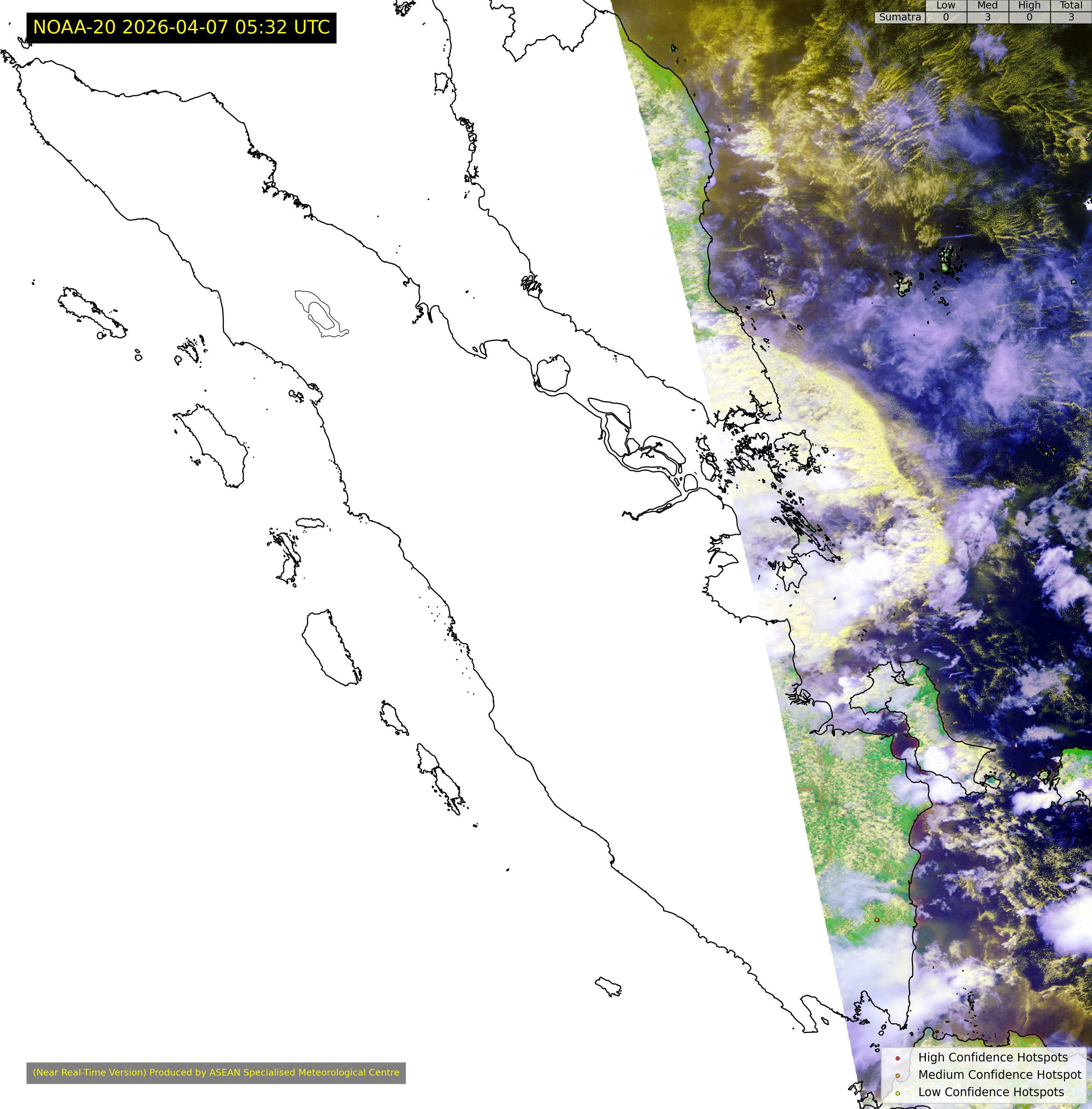 Latest NOAA satellite image