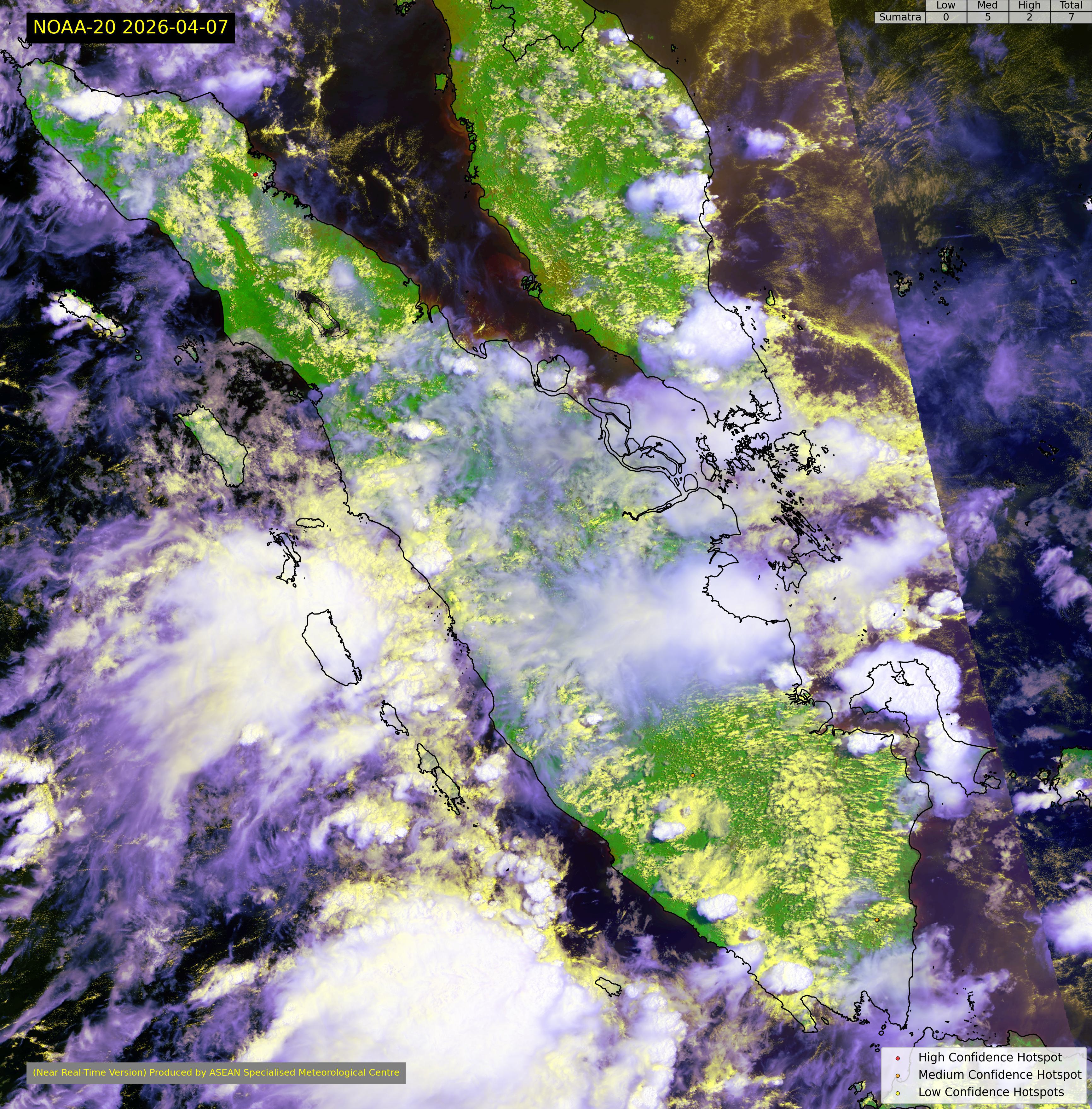 Latest NOAA satellite image